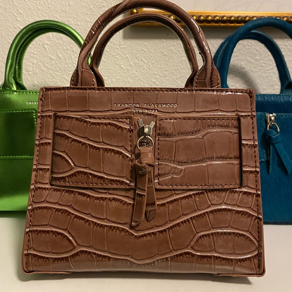 Brandon Blackwood crocodile kuei bag esr
